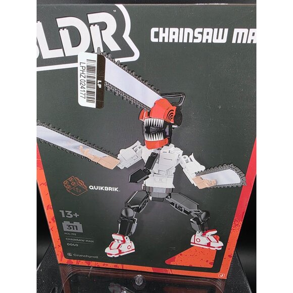 BLDR Quikbrik Chainsaw Man Building Set 311 Pcs Age 13+ Fully Poseable - Picture 2 of 7